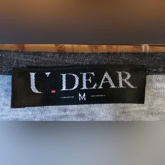 U Dear Long Sleeve Top With Flamingo No Size Tag See Measurements. - Picture 2 of 5